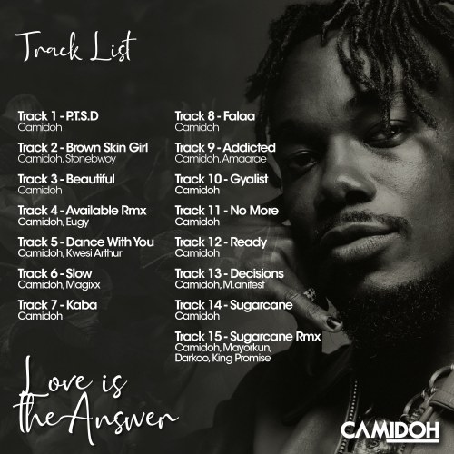 Camidoh – LITA (Love Is The Answer) (Full Album) Tracklist